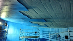 Plastic welding rod HDPE Dowlex 2342M sky blue RAL 5015